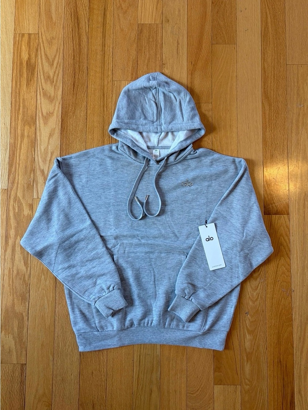 Alo Yoga Accolade Grey Hoodie - Size XS - NEW